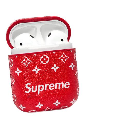 supreme x louis vuitton airpods case|apple airpods case cover louis vuitton.